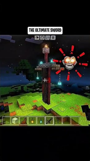 THE ULTIMATE SWORD 🗡️| #shorts #minecraft