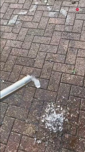 Car Wash Fail: Pressure Washer Freezes Ice Chunks for Laughs || WooGlobe