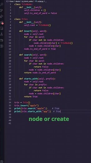 Python in 60 seconds: Create a Trie in Python for Fast Text Searches