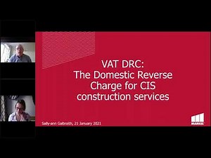 Webinar | What you need to know about reverse VAT charging