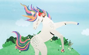 【高品质英文绘本动画】The Easter Unicorn - Age- Preschool - Vooks