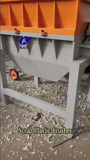 Plastic Crushing Machine in Action: Turn Waste into Uniform Flakes | Full Process