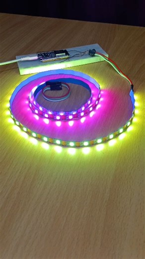 Praveen Kumar on Instagram: "Neopixel LED strip @praveen_d_n_official"