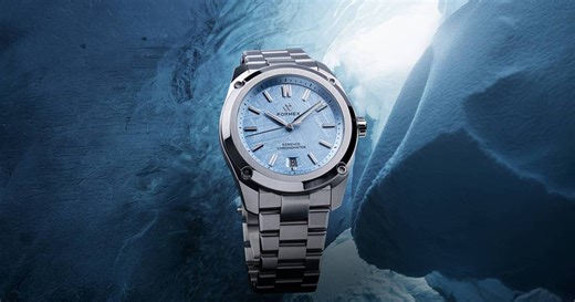 Formex expands the Essence collection with the Space Glacier watch model