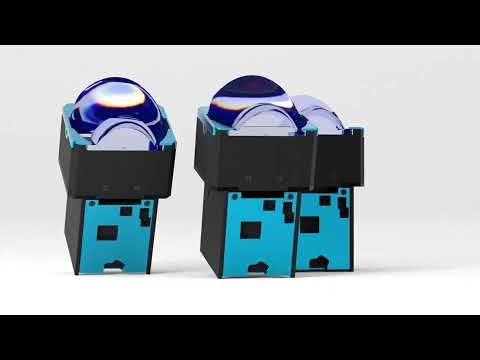 LiDing Matrix Module Headlight Lighting.Compact size with high luminous flux. 