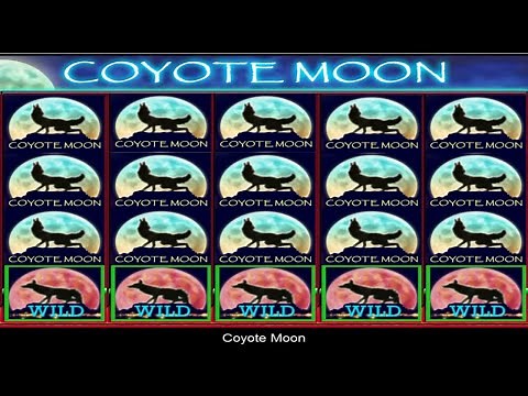 SLOTS ​​​COYOTE MOON BONUS CASINO ONLINE