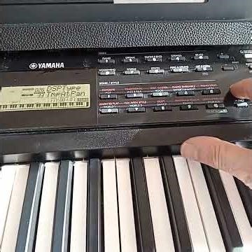 Эффекты типов DSP функция 026. Yamaha PSR E383 #музыка #piano