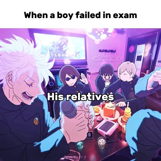 When a Boy Fails vs Gets Full Marks in Exam 😂💀 | Anime Meme