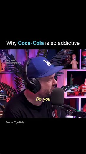 Learn As Entrepreneurs on Instagram: "Jim Jefferies explains why Coca-Cola pairs so well with food, noting that Mexico ranks #1 globally in Coca-Cola consumption. The appeal isn’t cultural alone—it’s engineered into the drink’s flavor design. Cola has what’s called a “palate-resetting” effect. Each sip briefly coats the taste buds and then dissipates fast, making every bite of food—burger, pizza, fries—taste like the first bite again. This is why cola-based drinks outperform fruit flavors with m