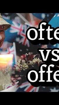 Often vs. Offen: Which Is Incorrect?
