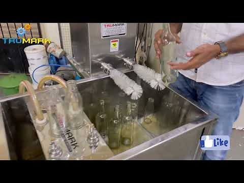 How to operate - SEMI AUTO USED BOTTLE WASHING MACHINE