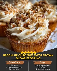 1.7K views · 11 reactions | 療✨ Cupcakes That Taste Like Pecan Pie...