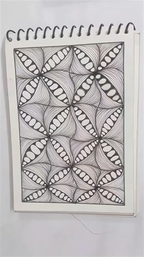 Day 56 - Doodle Art Tutorial Drawing Easy #doodle #zentangle #easy #trending #viral #shortvideo ..