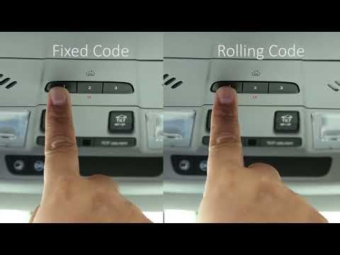 How to Program HomeLink in Your GM Vehicle - General Step by Step Guide for Most Garage Door Openers