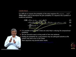 Chain rule and Markov assumption