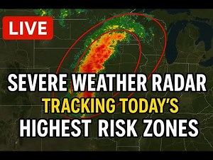 LIVE: Severe Weather Radar | Tracking Today's Highest Risk Zones