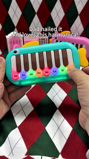 Mini Piano,Pocket-Sized Keyboard,Portable for On-the-Go Fun,Easy One-Touch Play,A Super Fun Toy Gift #piano #pianocover #music #toy #tools