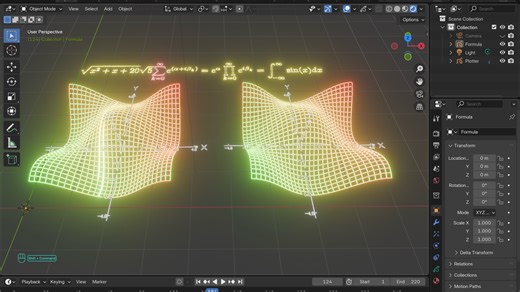 Blender用geometry nodes写预设动画