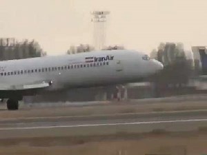 Iran Air B727 Crash Landing