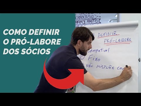 Como definir o pró-labore dos sócios