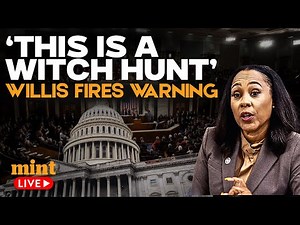 US News Live | Fani Willis Slams Donald Trump and His Allies As ‘Crooks’ | Georgia Senate