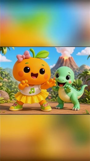 Dino Dance! 🦕 Can You Copy the Dinosaur Moves? | Kids Dance #Shorts