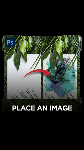 How To Place an image in Photoshop Tutorial. #photoshop #photography #art #design #photooftheday #digitalart #graphicdesign #photo #photographer #illustration #photoshoot #lightroom #instagram #illustrator #d #artist #artwork #adobe #instagood #creative #love #drawing #portrait #designer #like #canon #graphicdesigner #logo #follow #edit | Graphic Station