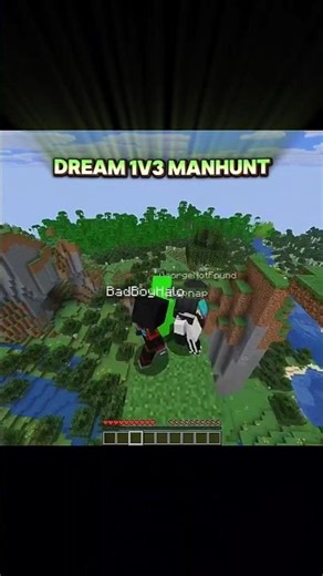 Dream cooks in 1v3 Manhunt 💀🔥 | Minecraft | Song: No Batidao (Ultra Slowed)