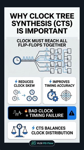Why CTS is Important | VLSI PD #shorts