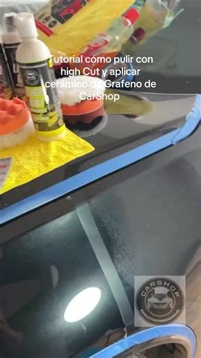 Tutorial de pulido y cerámica de grafeno para autos
