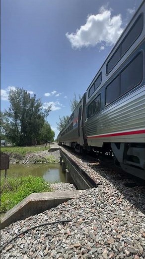 Amtrak Floridian In Palm Beach County Florida Northbound