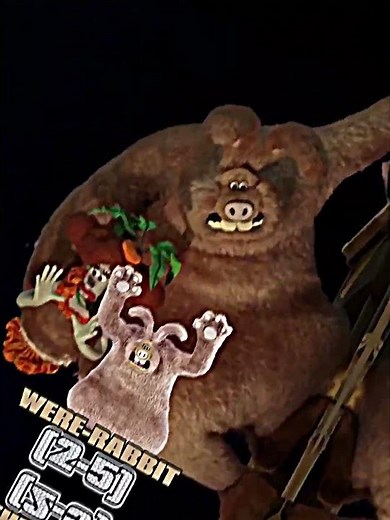 MOR'DU VS WERE-RABBIT | #brave #wallaceandgromit