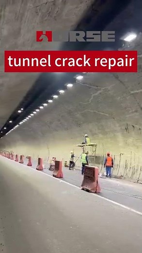 Tunnel Crack Repair, Crack Epoxy Injection