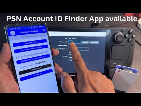 Get Your PSN Account ID for Chiaki | Steam Deck Remote Play Setup