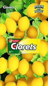 Lemon & Mint flavors have never been so fresh! Try it now. #TheFreshBreathExpert #Breathe_Out_Proudly | Clorets
