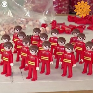 20K views · 287 reactions | A toymaker in Czech Republic is adding face masks to its figurines. Here’s how the toys are helping health care workers during the coronavirus pandemic https://cbsn.ws/2yYYYzo | CBS Sunday Morning | Facebook