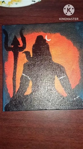 How to draw sivan using acrylic painting #art #acrylicpainting #painting #vannamtheetu