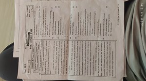 Std. 11thFirst Term ExaminationTime : 2:30 Hrs.SEAT NO. □ AC... | Filo