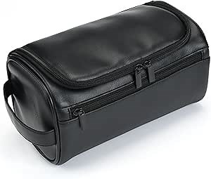 Personalized Large Toiletry Bag for Men,Minimalist Travel Toiletry Organizer Dopp Kit Water-resistant Makeup Bag for Travel Essentials,Travel Gifts For Men Unique