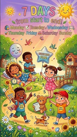 Days of the Week Song for Kids |