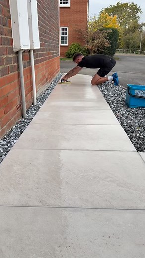 The best part!! Using the @nexusprosystems projoint tilejam #fyp #fypシ #landscaping #landscaper #garden #reels #gardenlove #viral #grout #patio #step | JBH landscapes