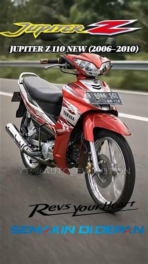 The Motorcycle That Ruled Southeast Asia ⚡ Jupiter Z Evolution #evolution