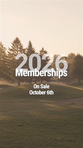Your Membership. Your Way. 🗓️ 2026 Memberships Available October 6th 🔗 Be the first to know when they come out 👉 https://bit.ly/3LBRCmO | GolfNorth Properties