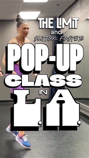 Sutton Foster on Instagram: "Heyyyy! I’m doing a pop-up class here in LA next Monday and Wednesday 1/12 and 1/14 at 10am at the Sierra Madre Dance Center - 154 W Sierra Madre Blvd. Reserve your spot on The Limit website. (Time slots show up in ET!) www.thelimitfit.com Come on, Cali! Come dance with me! @thelimitfit @sierramadredancecenter"