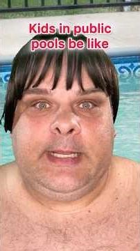 iPad kids in the pool