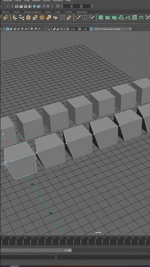 How to use Duplicate/Duplicate Special in Maya #3d #maya #tutorial