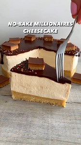 Sunday Afternoon Bake ideas 👊 NO-BAKE MILLIONAIRES CHEESECAKE 😍 Tag someone who needs to try this! [ @fitwafflekitchen 📸 IG ] | JD Sports