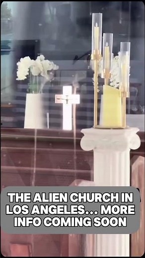 The alien church in Los Angeles…
