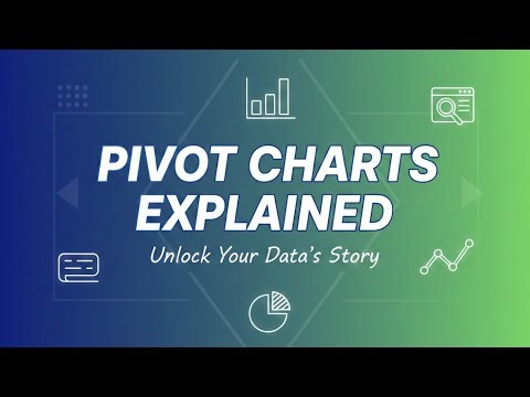 How to Make a Pivot Chart in Excel // Pivot chart 1// Creat Pivot chart