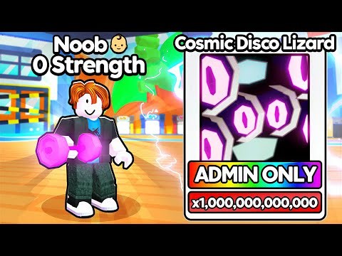 Starting Over as NOOB with BEST ADMIN Pet in Roblox Arm Wrestle Simulator!